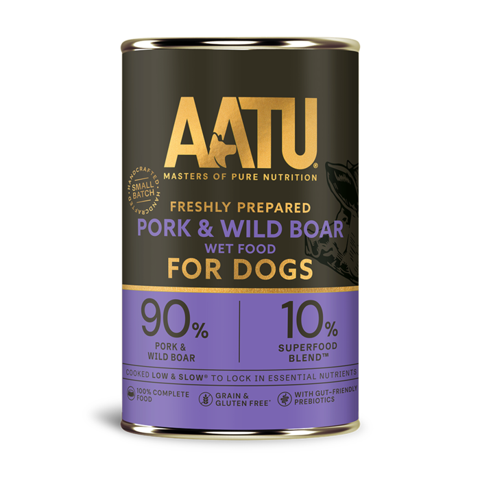 Aatu Pork & Wild Boar Wet Dog Food