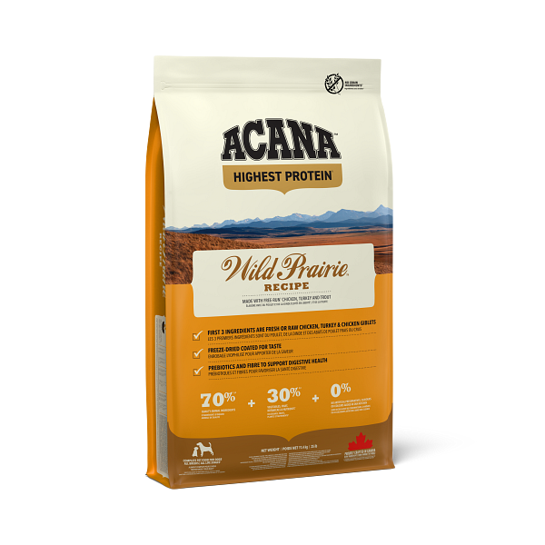 ACANA Highest Protein Wild Prairie Dog Food