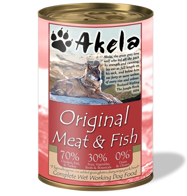Akela Wet Working Dog Food