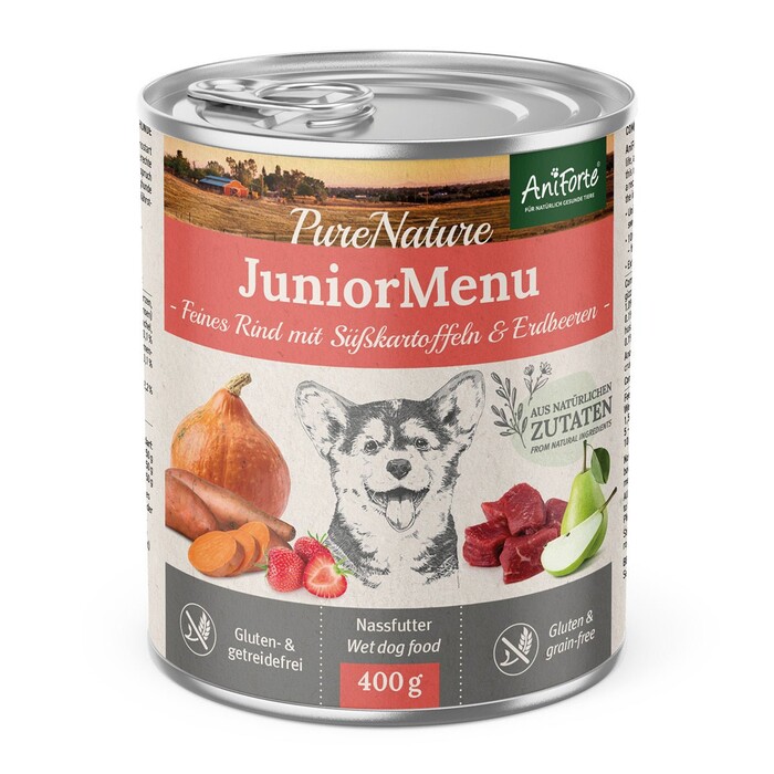 AniForte PureNature Junior Menu