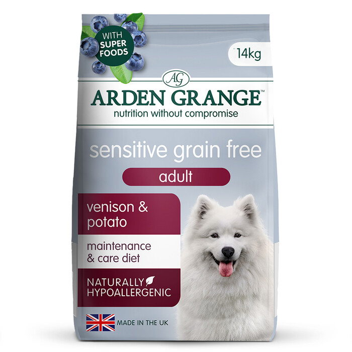 Arden Grange Sensitive Adult Grain Free Venison & Potato