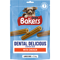 Bakers Dental Delicious Large Dog Chews