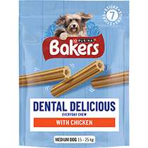 Bakers Dental Delicious Medium Dog Chews