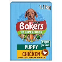 Bakers Puppy Chicken with Vegetables