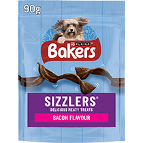 Bakers Sizzlers Bacon Dog Treats