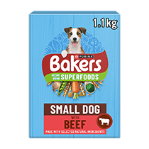 Bakers Small Dog Beef with Vegetables