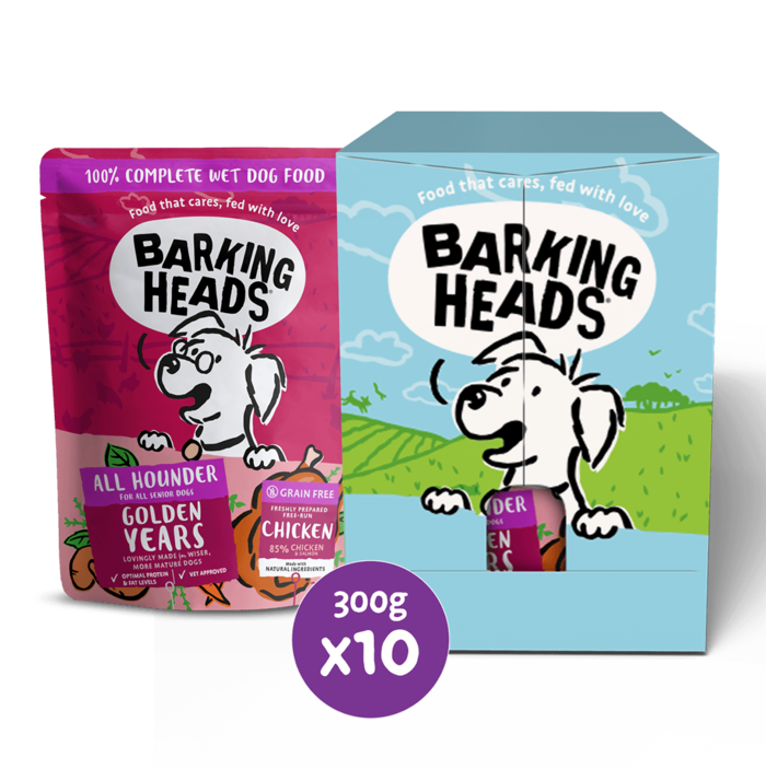 Golden Years Wet Food for Senior Dogs - All Hounder