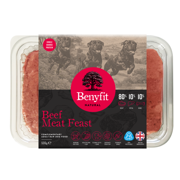 Benyfit Natural Beef Meat Feast 80:10:10