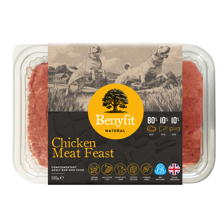 Benyfit Natural Chicken Meat Feast 80:10:10