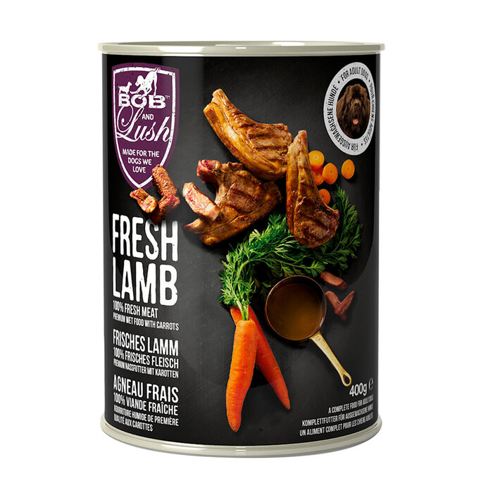 Bob and Lush Adult Lamb Wet