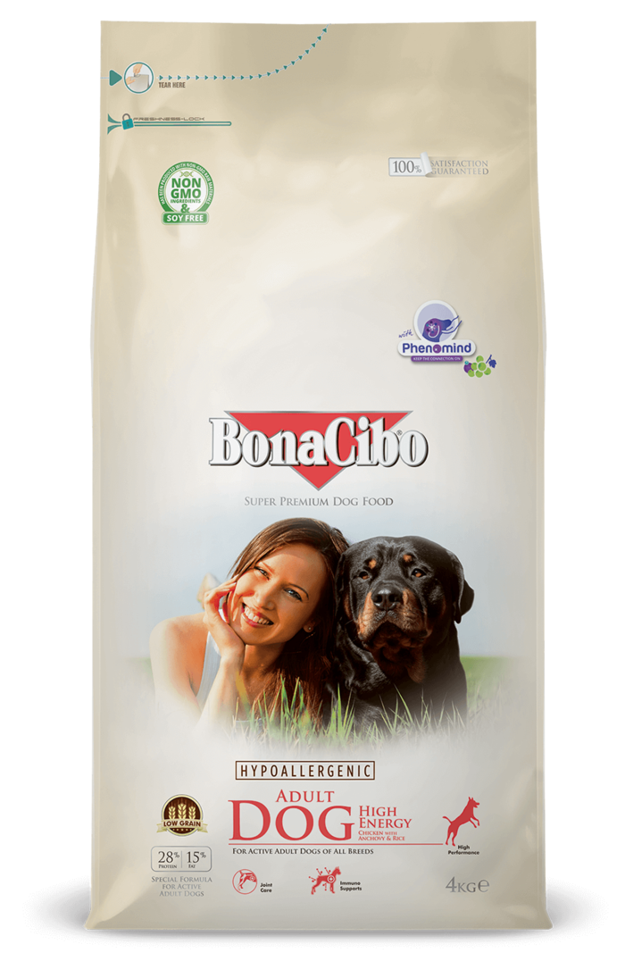 BonaCibo Adult Dog High Energy
