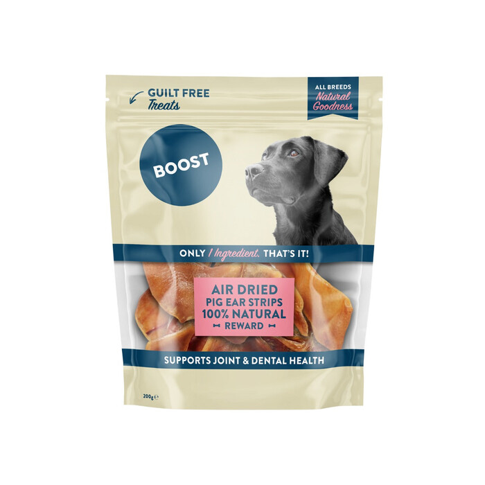 Air Dried Pig Ear Strips Natural Treat