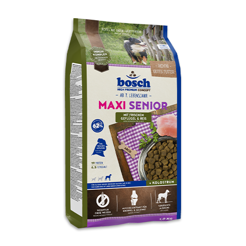 Maxi Senior mit Geflügel & Reis