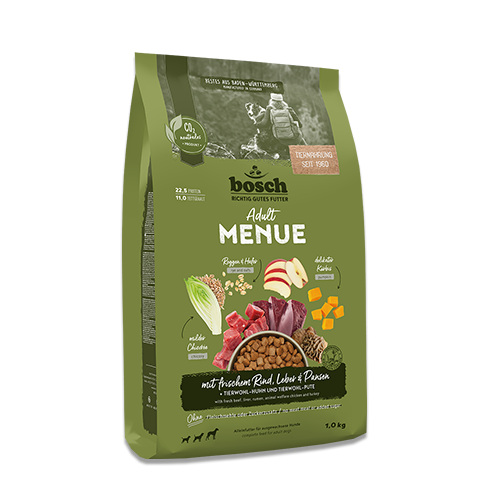 Adult mit Rind, Leber & Pansen