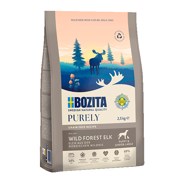 Bozita Purely Puppy & Junior Elk Large
