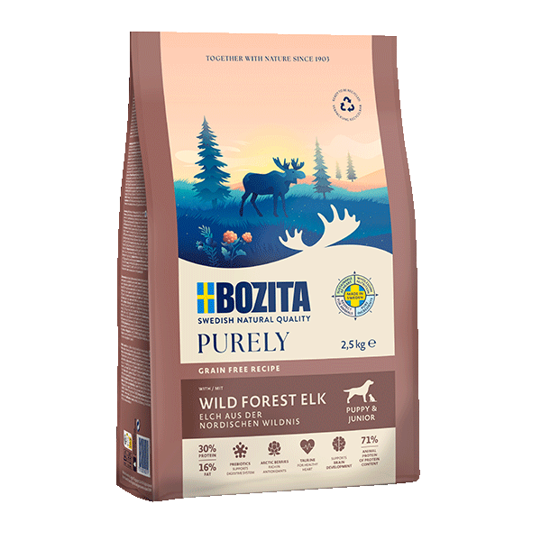 Bozita Purely Puppy & Junior Elk