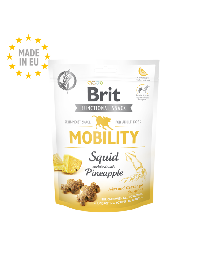 Brit Care Dog Functional Snack Mobility Squid