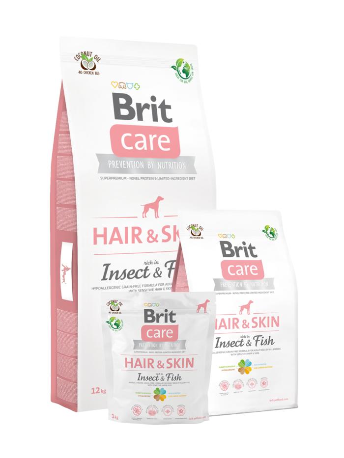 Brit Care Dog Hair & Skin. Insect&Fish