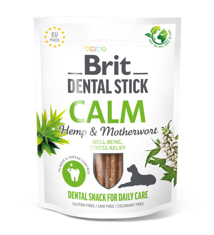 Brit Dental Stick Calm with Hemp & Motherwort​