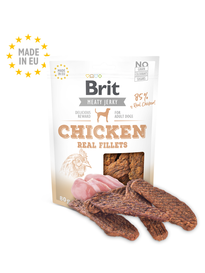 Brit Meat Jerky Snack- Chicken Fillets