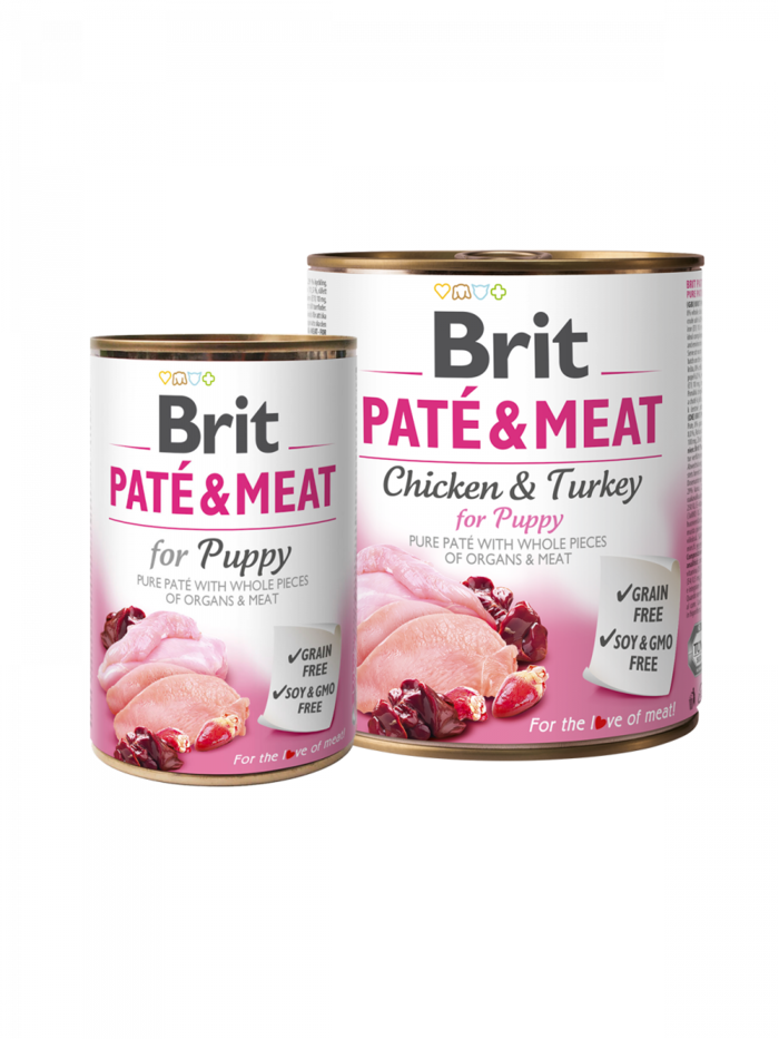 BRIT PATÉ & MEAT - PUPPY