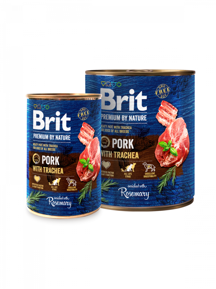 Brit Premium by Nature Pork with Trachea