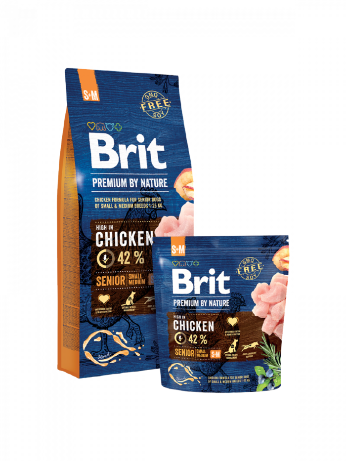 Brit Premium by Nature Senior S+M