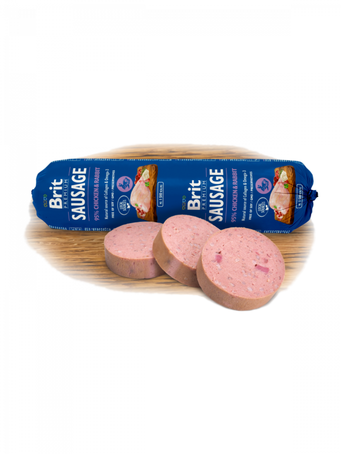 Brit Premium Sausage Chicken & Rabbit