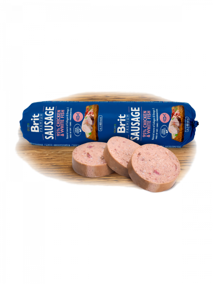 Brit Premium Sausage Chicken & White fish