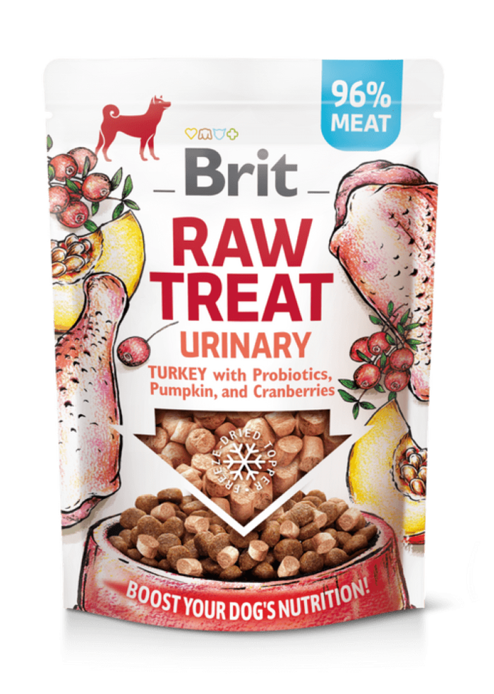 Brit Raw Treat Urinary. Freeze-dried treat and topper. Tur…