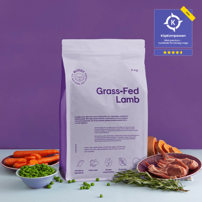 Buddy Grass Fed Lamb Sensitive