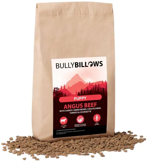 BullyBillows Angus Beef Dry Superfood Puppy