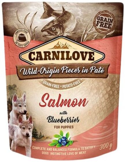 Carnilove Salmon with Blueberries for Puppies