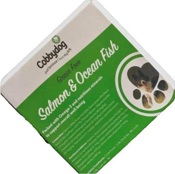 Cobbydog Salmon and Ocean Fish Wet Tray