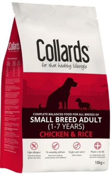 Collards Adult Small Breed Chicken and Rice