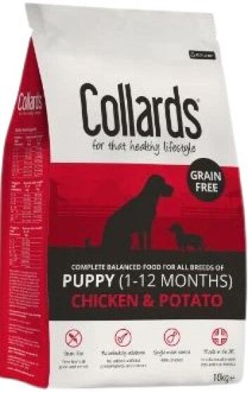 Collards Puppy Chicken with Potato