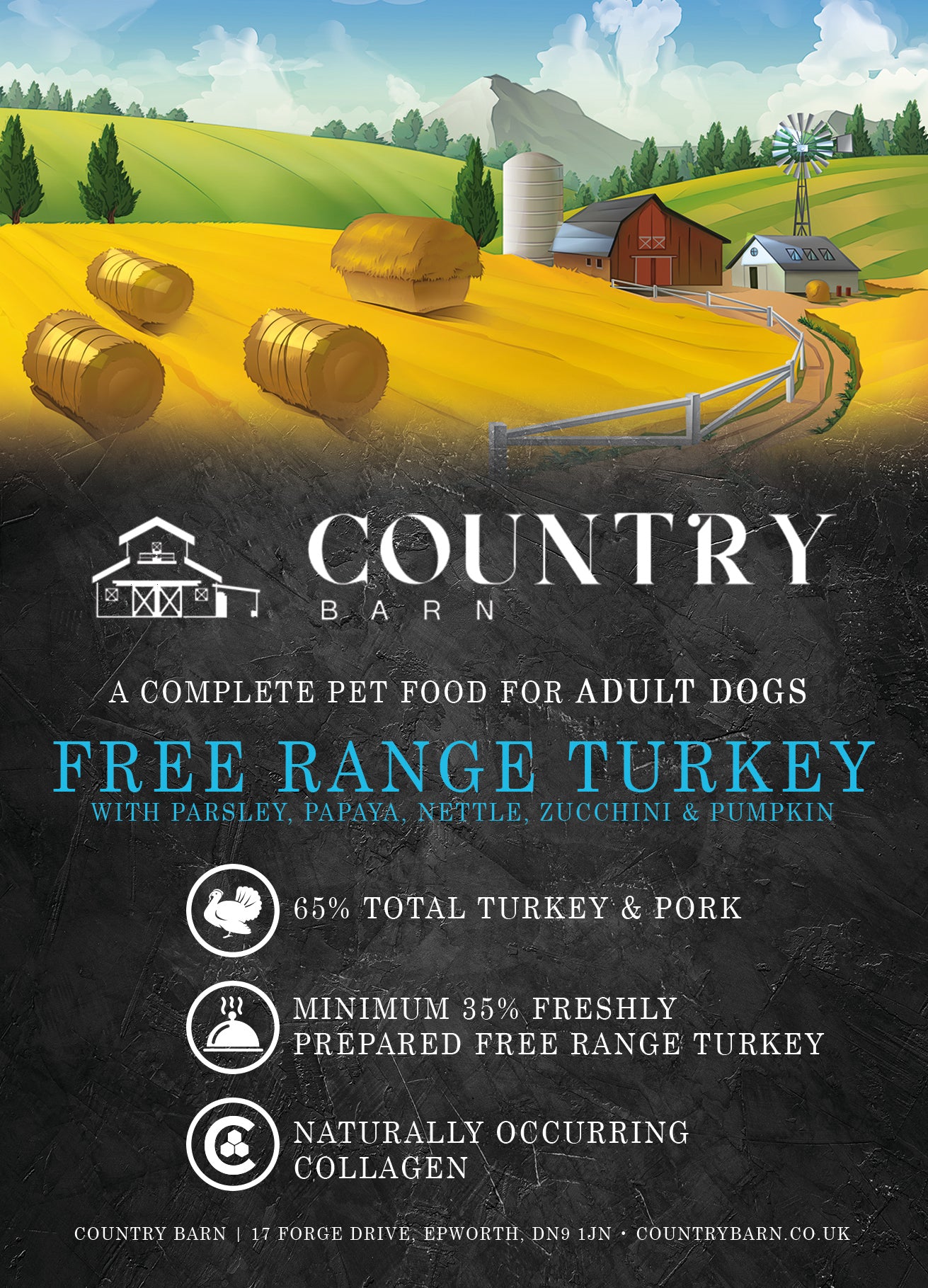 Country Barn Turkey & Pork