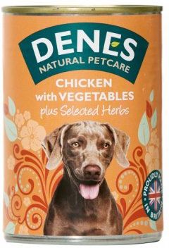 Denes Adult Chicken With Vegetables Tins