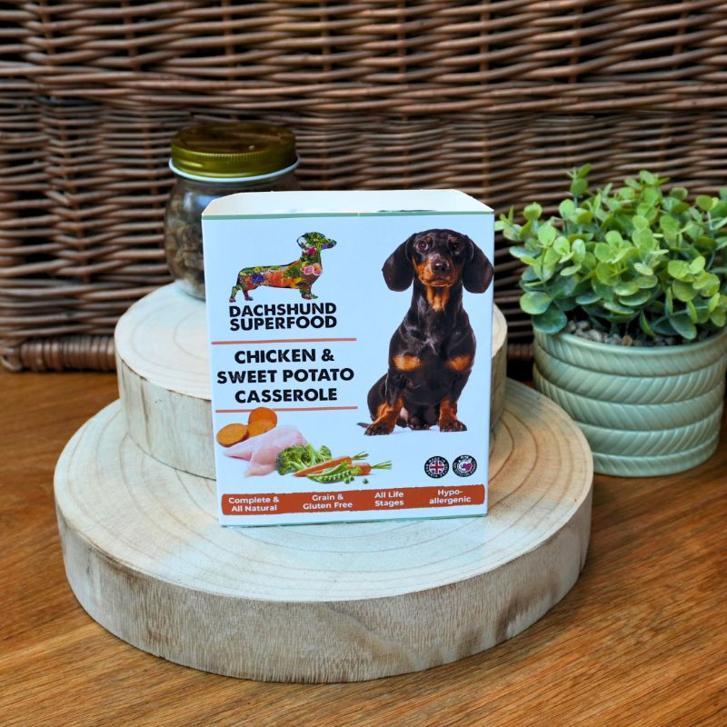 Dachshund Superfood Chicken & Sweet Potato Casserole