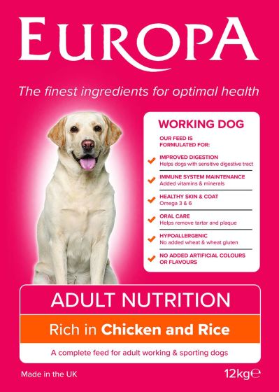 Europa Adult Nutrition Chicken & Rice