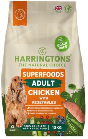 Harringtons Superfoods Grain free Dry