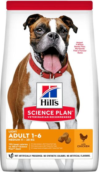 Hill's Science Plan Adult 1-6 Light Medium