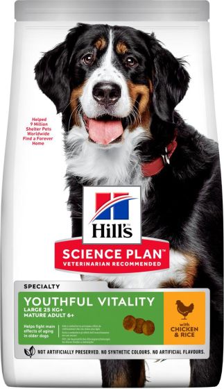 Hill's Science Plan Mature Adult 6+ Youthful Vitality Large