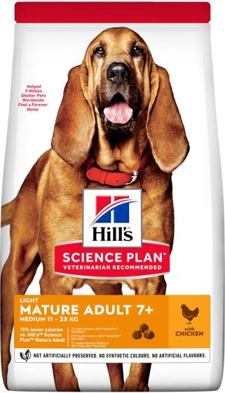 Hill's Science Plan Mature Adult 7+ Light Medium