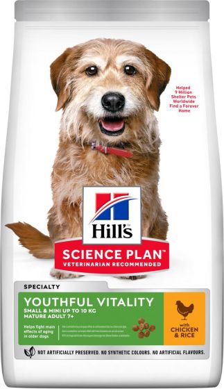 Hill's Science Plan Mature Adult 7+ Youthful Vitality Small & Mini