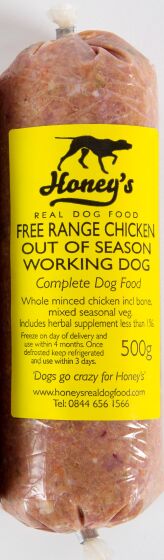 Honey's Out of Season Working Dog Food