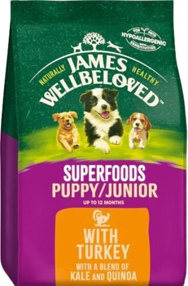 James Wellbeloved Puppy/Junior Superfoods