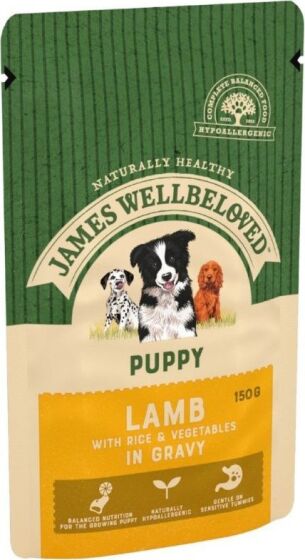 James Wellbeloved Puppy Pouches