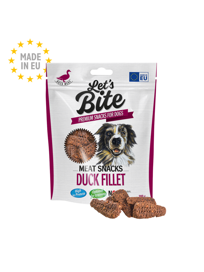 Let’s Bite Meat Snacks. Duck Fillets.