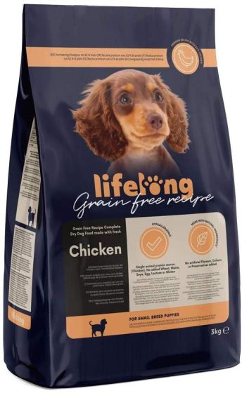 Lifelong Dry Puppy Grain Free For Small Breeds
